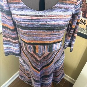 Anthropologie Maeve Vibrant Knit Dress